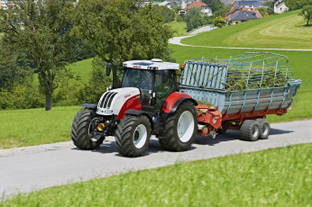 Картинка техника тракторы steyr