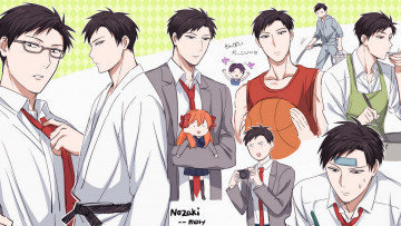 Картинка аниме gekkan+shoujo+nozaki-kun нозаки
