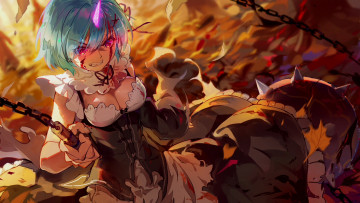 Картинка аниме re +zero+kara+hajimeru+isekai+seikatsu rem