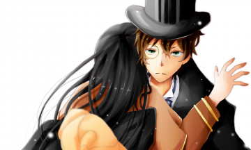 Картинка аниме hyouka персонажи школьники