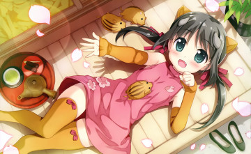 Картинка аниме животные +существа uri-tan etotama