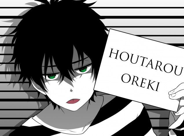 Обои картинки фото аниме, hyouka, oreki, houtarou