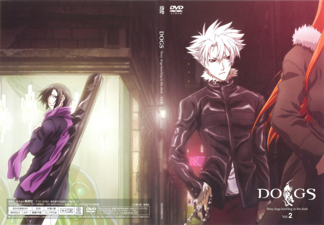 Обои картинки фото аниме, dogs,  bullets & carnage, парень, девушка