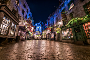 Картинка orlando +fl города орландо+ сша панорама огни ночь