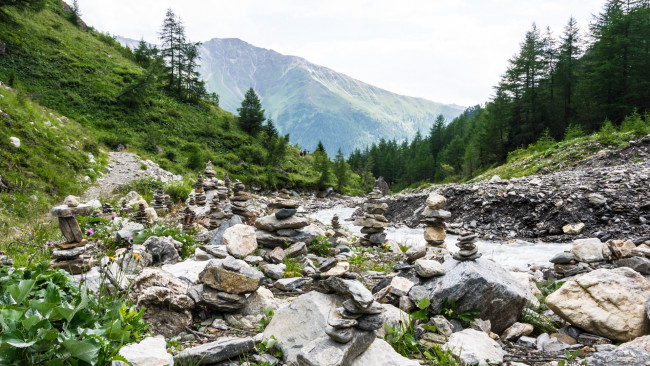 Обои картинки фото природа, горы, простор