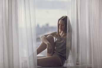 Картинка девушка девушки -unsort+ рыжеволосые+и+другие модель