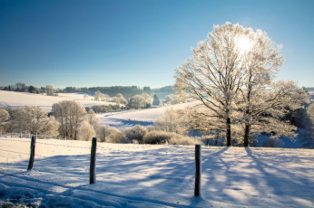 Картинка природа зима простор