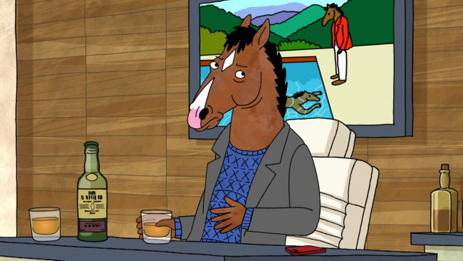 Обои картинки фото мультфильмы, bojack horseman, bojack, horseman