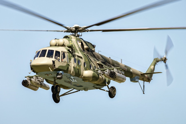 Обои картинки фото mi-8, авиация, вертолёты, вертушка