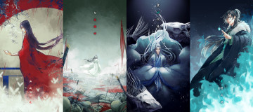 Картинка аниме tian+guan+ci+fu благословение небожителей tian guan ci fu мосян тунсю