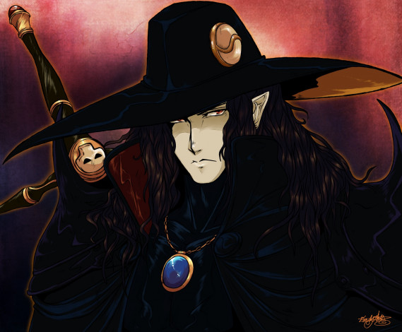 Обои картинки фото аниме, di, vampire, hunter, d