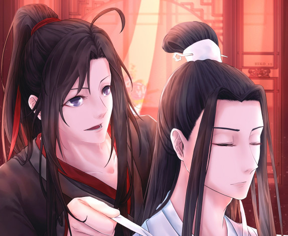 Обои картинки фото аниме, mo dao zu shi, the, untamed, неукротимый, повелитель, чэньцин, мосян, тунсю, mo, dao, zu, shi, магистр, дьявольского, культа