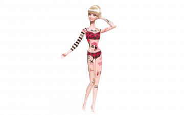 Картинка разное куклы кукла тату