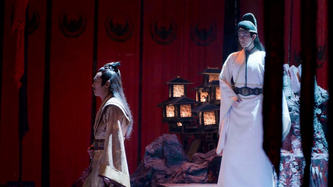 Обои картинки фото кино фильмы, the untamed, цзинь, гуанъяо, гуаншань