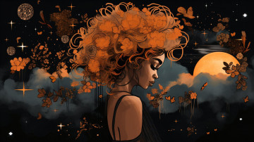 обоя рисованное, люди, нейросети, графика, нейроарт, ai, art, нейронные, сети, рисунки, нейро, искусство