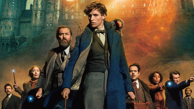 Обои картинки фото кино фильмы, fantastic beasts,  the secrets of dumbledore, персонажи