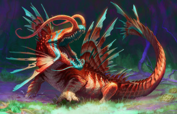 Картинка фэнтези существа монстр