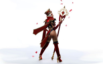 Картинка девушки ольга+кожевникова+ lady+bell образ костюм наряд косплей посох