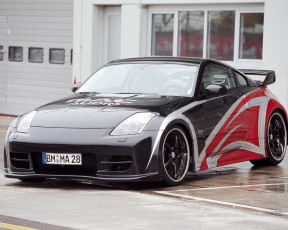 Картинка nissan 350z автомобили datsun