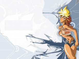 Картинка аниме dirty pair