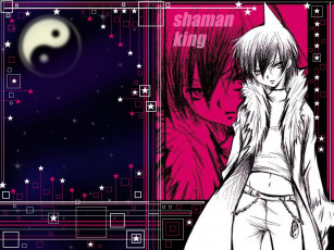 Картинка аниме shaman king