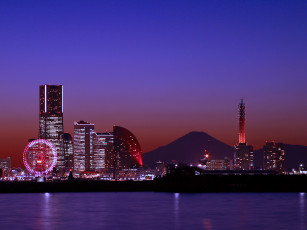 Картинка города йокогама Япония