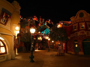 Картинка города огни ночного