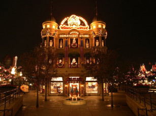 Картинка города огни ночного