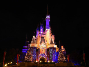 Картинка праздничные новогодние пейзажи