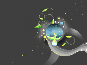 обоя векторная, графика