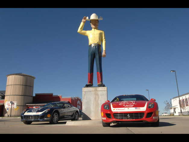 Обои картинки фото 2006, ferrari, 599, автомобили