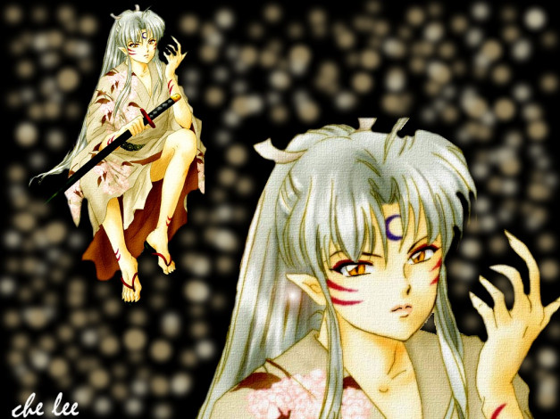 Обои картинки фото аниме, inuyasha