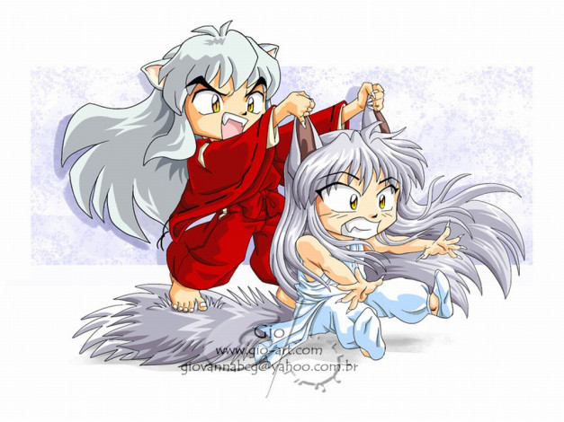 Обои картинки фото аниме, inuyasha