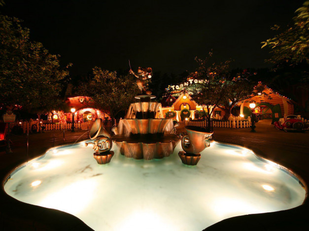 Обои картинки фото города, фонтаны