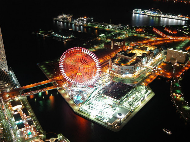 Обои картинки фото города, йокогама, Япония