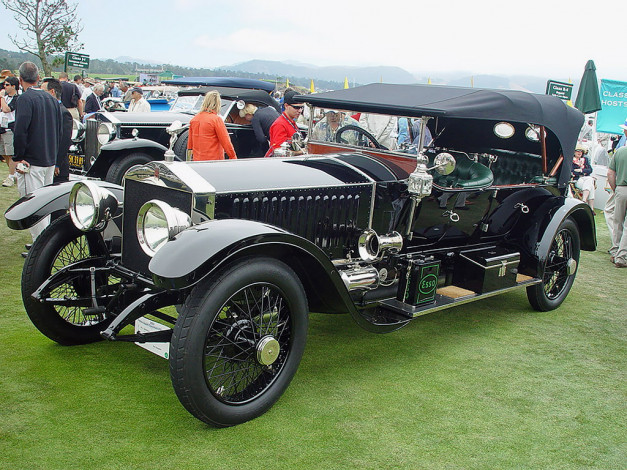 Обои картинки фото rolls, royce, silver, ghost, автомобили, классика