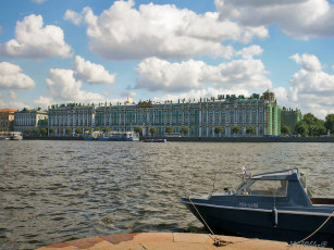 Картинка вид на зимний авт elen города санкт петербург петергоф россия