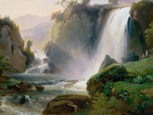 Картинка рисованные природа