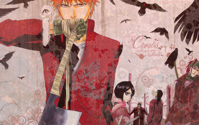 Обои картинки фото аниме, bleach