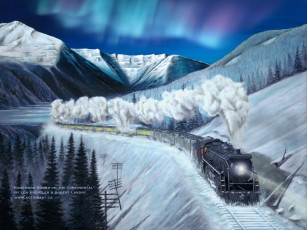 Картинка рисованные природа