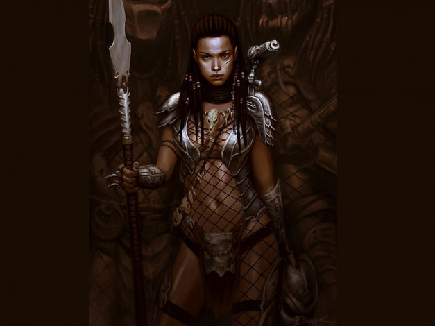 Обои картинки фото фэнтези, девушки