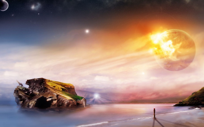 Обои картинки фото 3д, графика, atmosphere, mood, атмосфера, настроения