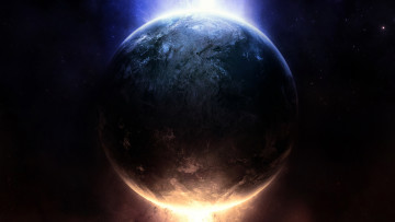 Картинка космос арт планеты