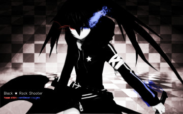 Картинка аниме black rock shooter