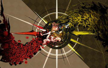 Картинка аниме umineko no naku koro ni lambdadelta ushiromiya ange