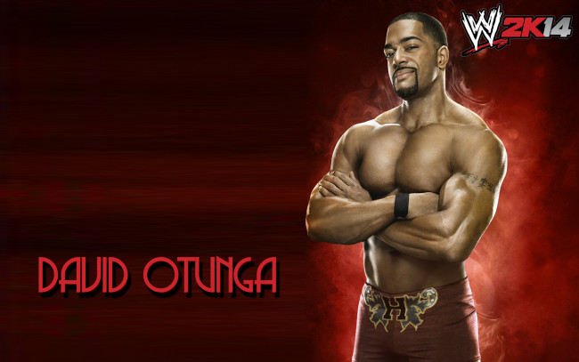 Обои картинки фото спорт, wwe, david, otunga