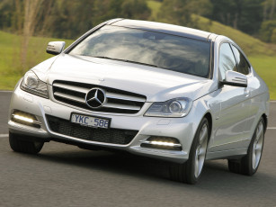 обоя автомобили, mercedes-benz, coupe, c, 250, c204, au-spec, cdi