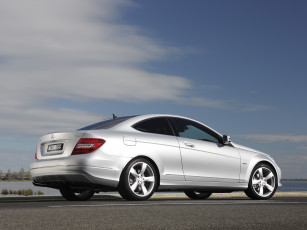 Картинка автомобили mercedes-benz coupe cdi c 250 au-spec c204