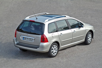 Картинка автомобили peugeot светлый 307 sw