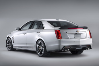 обоя автомобили, cadillac, светлый, cts-v, 2016г